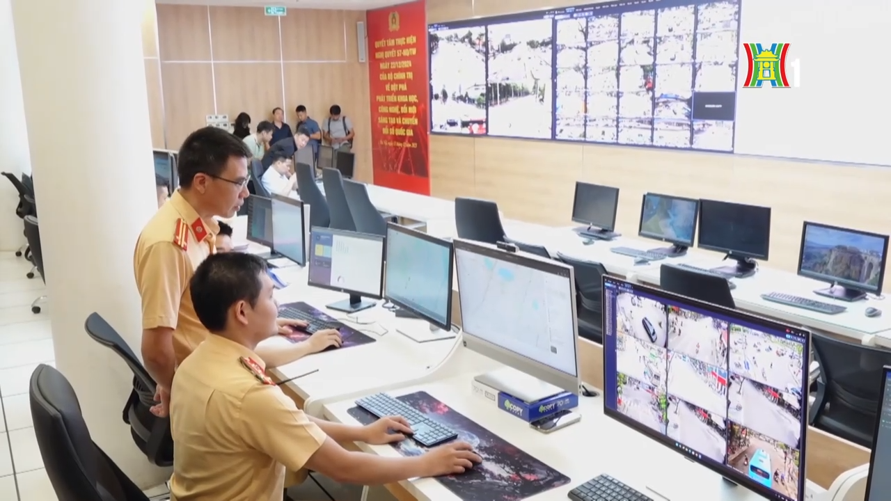 Hà Nội: Nâng cao hiệu quả chỉ huy, điều hành giao thông
